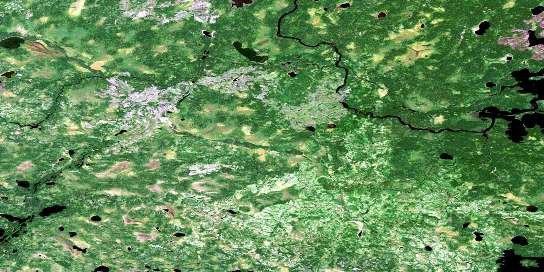 Air photo: Pattle Lake Satellite Image map 053A02 at 1:50,000 Scale