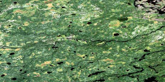 Air photo: Hinton Lake Satellite Image map 053B03 at 1:50,000 Scale