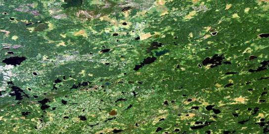 Air photo: Nabimina Lake Satellite Image map 053C01 at 1:50,000 Scale