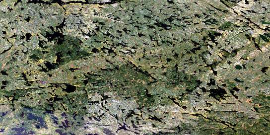 Air photo: Namiwan Lake Satellite Image map 053D07 at 1:50,000 Scale