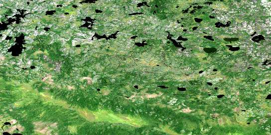 Air photo: Namaykosogun Lake Satellite Image map 053E05 at 1:50,000 Scale