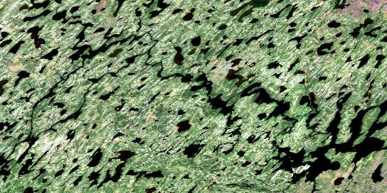 Air photo: Kasabonika Lake Satellite Image map 053H10 at 1:50,000 Scale