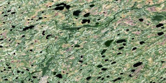 Crandall Falls Satellite Map 053I03 at 1:50,000 scale - National Topographic System of Canada (NTS) - Orthophoto