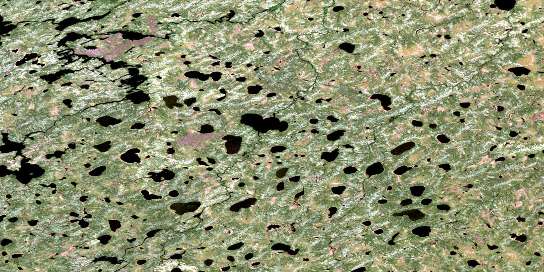 Air photo: Witegoo Lake Satellite Image map 053I04 at 1:50,000 Scale