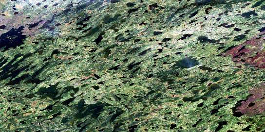 Air photo: Blackbear Lake Satellite Image map 053J03 at 1:50,000 Scale
