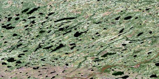No Title Satellite Map 053J08 at 1:50,000 scale - National Topographic System of Canada (NTS) - Orthophoto