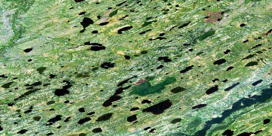 Air photo: Wilsie Lake Satellite Image map 053M08 at 1:50,000 Scale