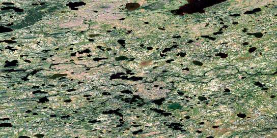 Air photo: Hubley Lake Satellite Image map 053M14 at 1:50,000 Scale
