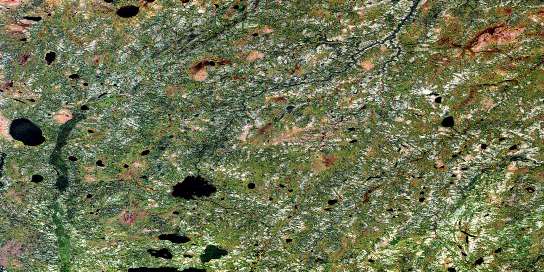 No Title Satellite Map 053N01 at 1:50,000 scale - National Topographic System of Canada (NTS) - Orthophoto