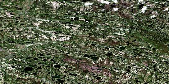 No Title Satellite Map 054A06 at 1:50,000 scale - National Topographic System of Canada (NTS) - Orthophoto