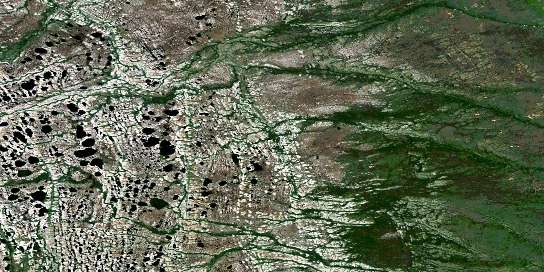 Air photo: White Bear Creek Satellite Image map 054F07 at 1:50,000 Scale