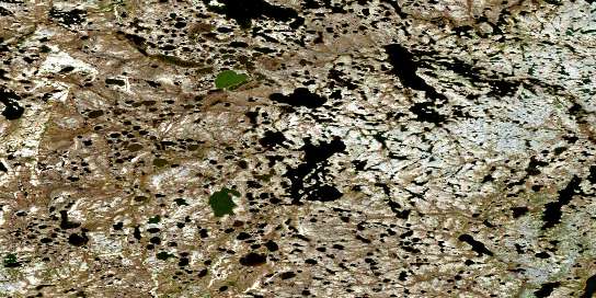 Air photo: Warner Lake Satellite Image map 054M04 at 1:50,000 Scale