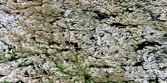 Air photo: Mcewen Lake Satellite Image map 054M12 at 1:50,000 Scale