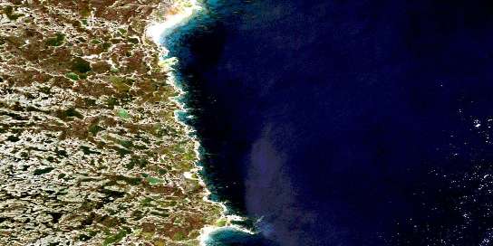 Air photo: Nanalla Satellite Image map 054M15 at 1:50,000 Scale
