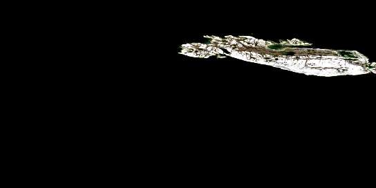 Air photo: Quartzite Island Satellite Image map 055J11 at 1:50,000 Scale