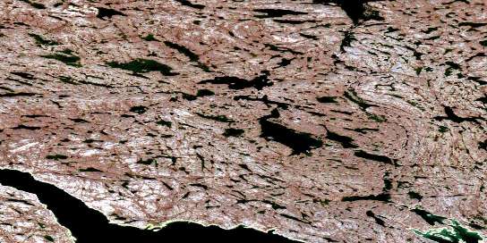 Air photo: Robinhood Bay Satellite Image map 055N16 at 1:50,000 Scale