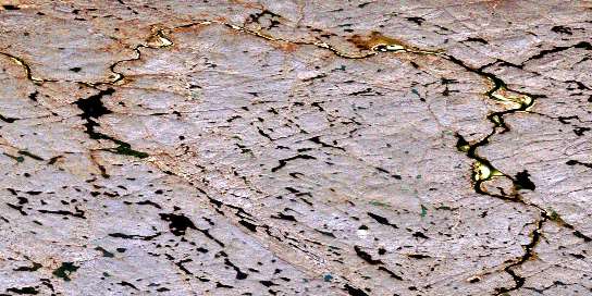 No Title Satellite Map 056F05 at 1:50,000 scale - National Topographic System of Canada (NTS) - Orthophoto
