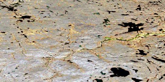 No Title Satellite Map 056F08 at 1:50,000 scale - National Topographic System of Canada (NTS) - Orthophoto