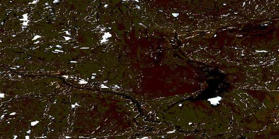 No Title Satellite Map 056K16 at 1:50,000 scale - National Topographic System of Canada (NTS) - Orthophoto