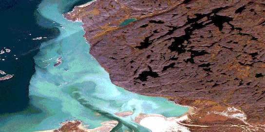 Air photo: Victoria Headland Satellite Image map 056M06 at 1:50,000 Scale