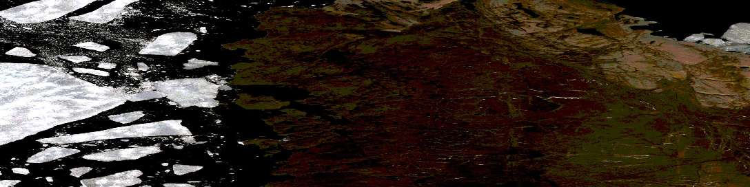 M'Clure Bay Satellite Map 058C12 at 1:50,000 scale - National Topographic System of Canada (NTS) - Orthophoto