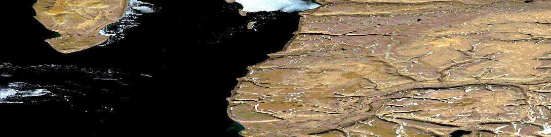 Air photo: Cape Donnett Satellite Image map 058E09 at 1:50,000 Scale