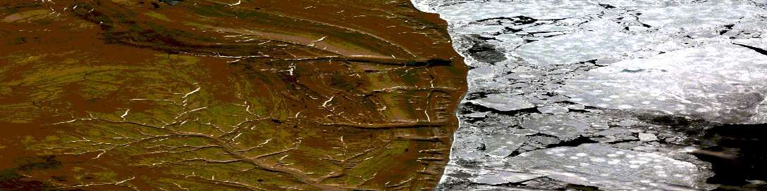 Air photo: Shellabear Creek Satellite Image map 058F15 at 1:50,000 Scale