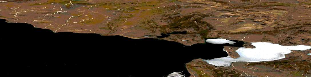 Air photo: Inglis Bay Satellite Image map 059B05 at 1:50,000 Scale