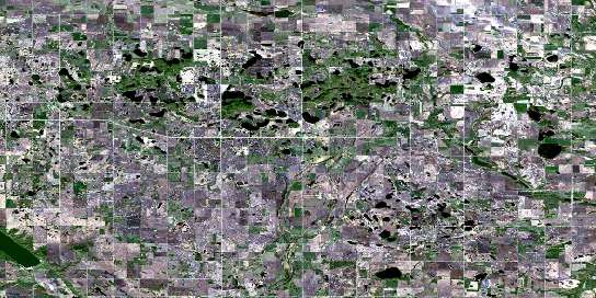 Air photo: Baldur Satellite Image map 062G06 at 1:50,000 Scale