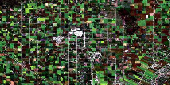 Air photo: Stonewall Satellite Image map 062I03 at 1:50,000 Scale