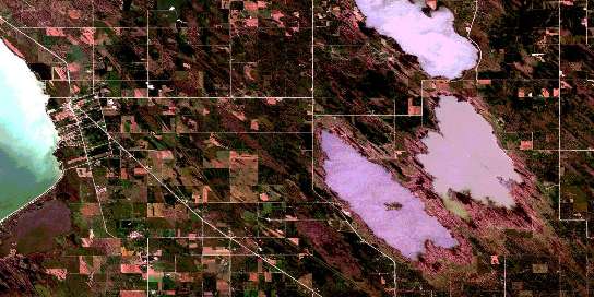 Air photo: St Laurent Satellite Image map 062I05 at 1:50,000 Scale