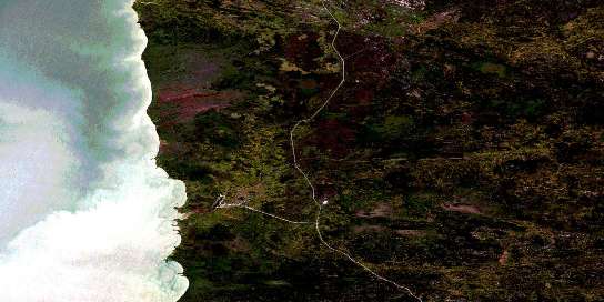 Air photo: Black River Satellite Image map 062I16 at 1:50,000 Scale