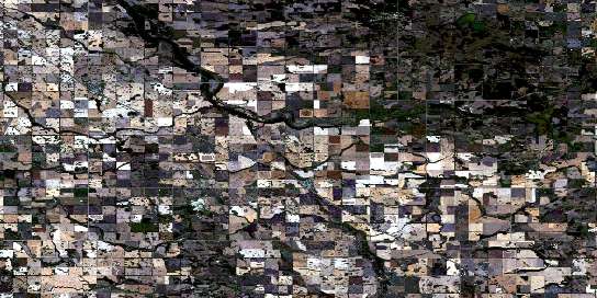 Springside Satellite Map 062M07 at 1:50,000 scale - National Topographic System of Canada (NTS) - Orthophoto