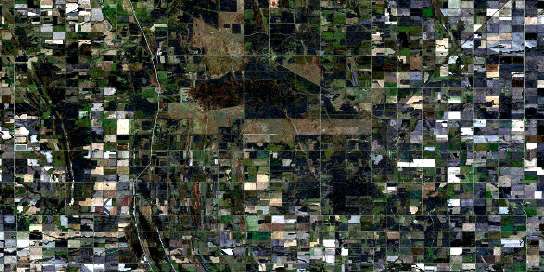 Sifton Satellite Map 062N08 at 1:50,000 scale - National Topographic System of Canada (NTS) - Orthophoto