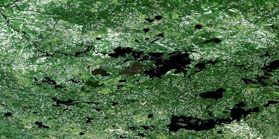 Air photo: Wrong Lake Satellite Image map 063A09 at 1:50,000 Scale