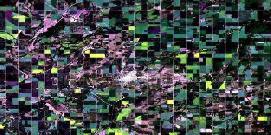 Air photo: Swan River Satellite Image map 063C03 at 1:50,000 Scale