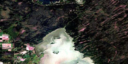 Air photo: Pelican Rapids Satellite Image map 063C10 at 1:50,000 Scale