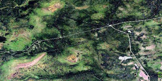 Air photo: Tyrrell Satellite Image map 063J11 at 1:50,000 Scale