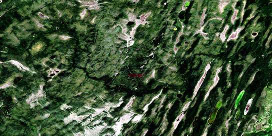 Air photo: Loyns Lake Satellite Image map 063L03 at 1:50,000 Scale
