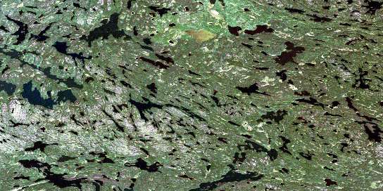Maynard Lake Satellite Map 063M04 at 1:50,000 scale - National Topographic System of Canada (NTS) - Orthophoto