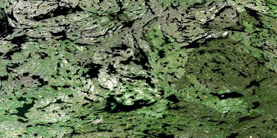 Air photo: Glennie Lake Satellite Image map 063M12 at 1:50,000 Scale