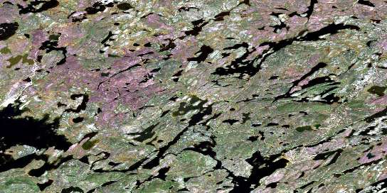 Air photo: Chipewyan Falls Satellite Image map 064K11 at 1:50,000 Scale