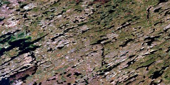 Air photo: Wellbelove Bay Satellite Image map 064L10 at 1:50,000 Scale