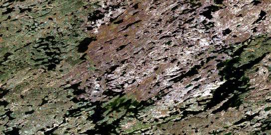 Air photo: Hara Lake Satellite Image map 064M01 at 1:50,000 Scale