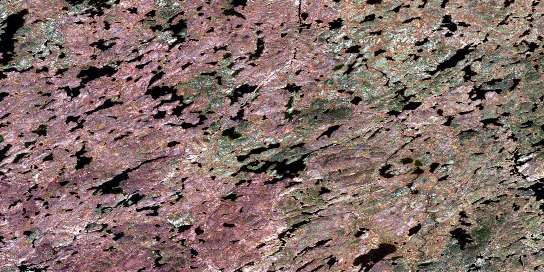 Air photo: Eyinew Lake Satellite Image map 064M02 at 1:50,000 Scale