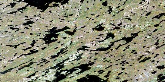 Mukasew Lake Satellite Map 064M05 at 1:50,000 scale - National Topographic System of Canada (NTS) - Orthophoto