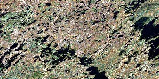 Air photo: Warren  Lake Satellite Image map 064M15 at 1:50,000 Scale