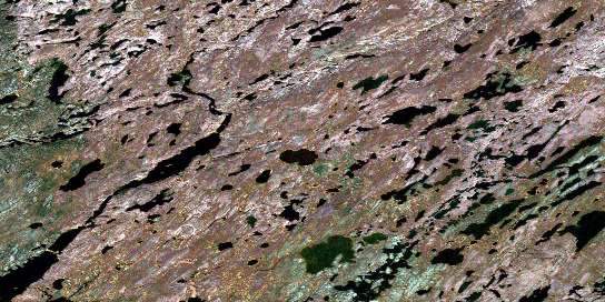 Air photo: Thanout Lake Satellite Image map 064N06 at 1:50,000 Scale