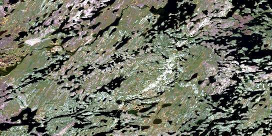 Air photo: Turner Lake Satellite Image map 064N09 at 1:50,000 Scale