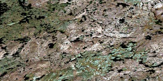 Air photo: Veal Lake Satellite Image map 064N13 at 1:50,000 Scale